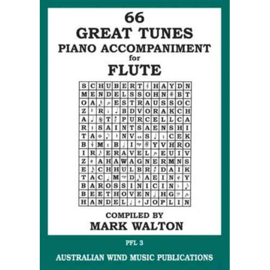 66 Great Tunes Flute Piano Accompaniment