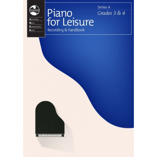 AMEB Piano for Leisure Series 4 Recording & Handbook Grade 3 & 4
