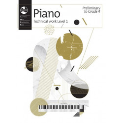 AMEB Piano Series 18 Technical Workbook Level 1