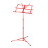 Armour Lightweight Foldable Music Stand with Bag Red 