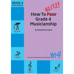 Blitz How to Blitz Grade 4 Musicianship