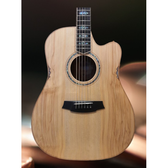 Cole Clark CCFL3EC-BB Bunya-Blackwood Acoustic Electric Guitar with Case