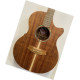 Cole Clark CCTL2EC-BLBL Thinline Blackwood Acoustic Electric Guitar