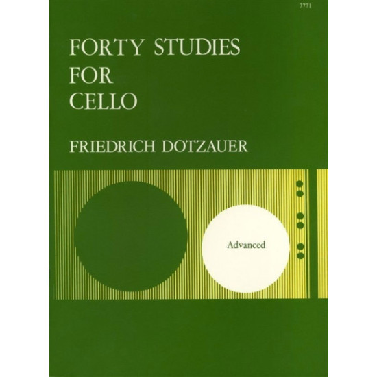 Dotzauer Forty Studies for Cello