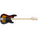 Fender Deluxe Active P Bass Special - Maple Fingerboard - 3 Color Sunburst