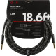 Fender Deluxe Series Instrument Cable Straight/Straight 18.6 foot Black Tweed