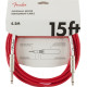 Fender Original Series Instrument Cable 15 foot Fiesta Red