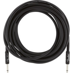 Fender Professional Series Instrument Cable Straight/Straight 25 foot Black