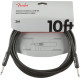 Fender Professional Series Instrument Cable Straight/Straight 10 foot Black 