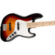 Fender Squier Affinity Series Jazz Bass Maple Fingerboard White Pickguard 3 Color Sunburst