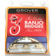Grover 5 String Straight Banjo Bridge