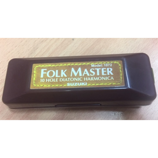 Suzuki Folkmaster Harmonica Key D