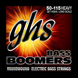 GHS Bass Boomers Heavy Roundwound Electric Bass Strings 50-115 Long Scale