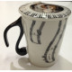Mug with Lid Design Vertical Stave