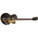 Gretsch G5655TG Electromatic Center Block Jr Single Cut with Bigsby and Gold Hardware Laurel Fingerboard Black Gold