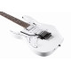 Ibanez JEMJRLWH Steve Vai Signature Jem Jr Left-Handed Electric Guitar in White