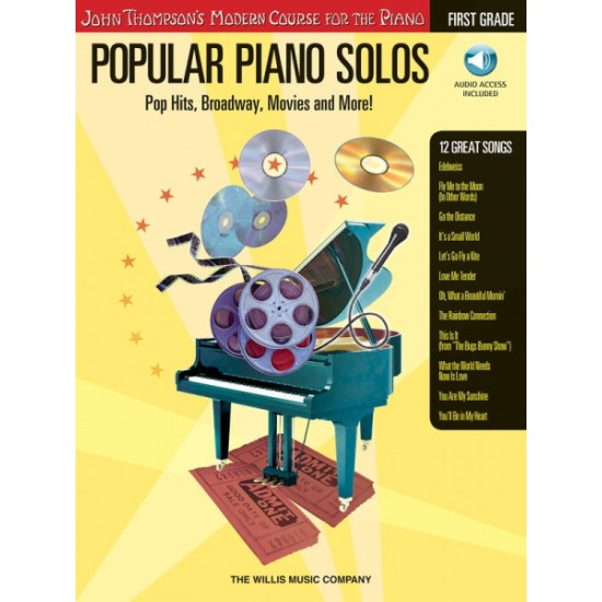 John Thompson's Popular Piano Solos First Grade BOLA