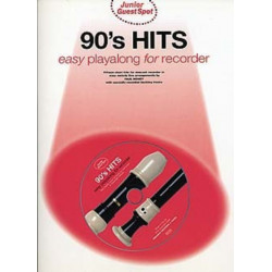 Junior Guest Spot 90s Hits Easy Playalong for Recorder with CD