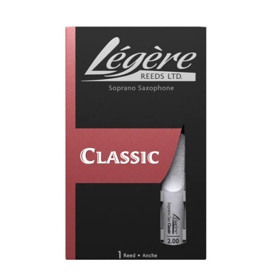 Legere Classic Series Reed Soprano Sax Single