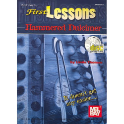 Mel Bay First Lessons Hammered Dulcimer with 2 CD's