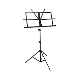 Mammoth Music Stand MAM Music Lite Foldable with Bag Black