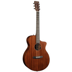 Martin SC-10E Sapele 13-Fret Cutaway Acoustic Electric Guitar with Softshell Case