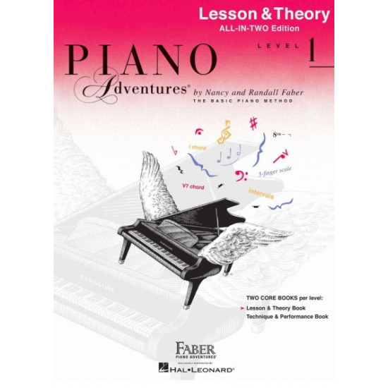 Piano Adventures All-In-Two Lesson & Theory Level 1