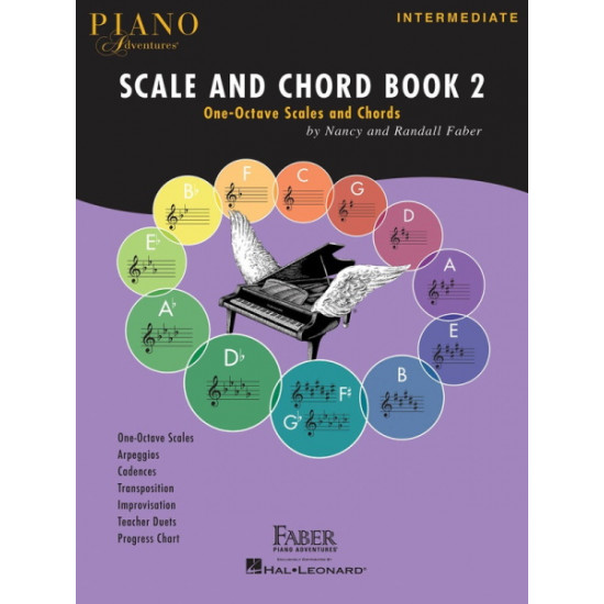 Piano Adventures Scale and Chord Book 2 Intermediate