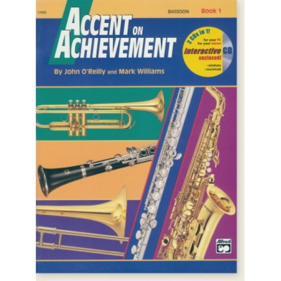 Accent On Achievement Bk 1 Bassoon Interactive CD