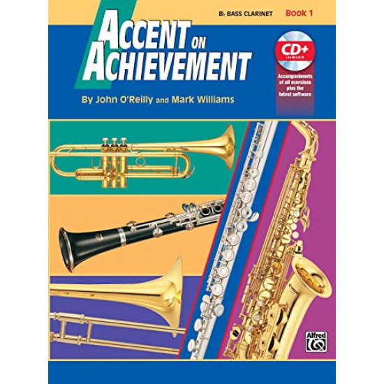 Accent On Achievement Bk 1 Bb Bass Clarinet BCD