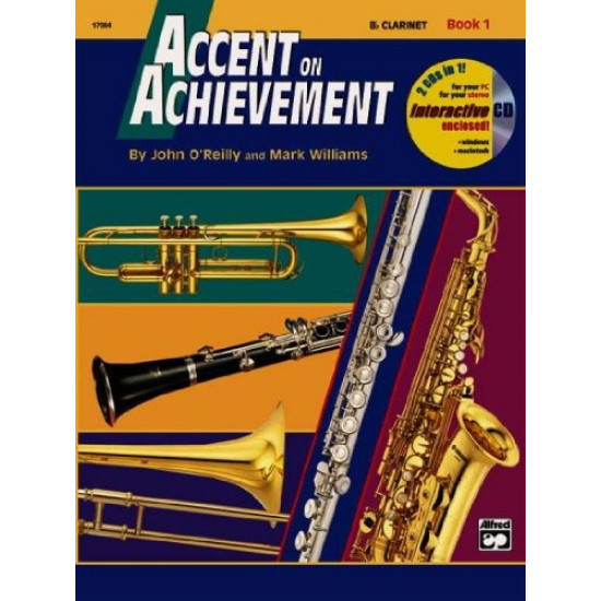 Accent On Achievement Bk 1 Bb Clarinet BCD