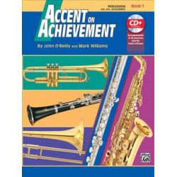 Accent On Achievement Bk 1 Percussion BCD
