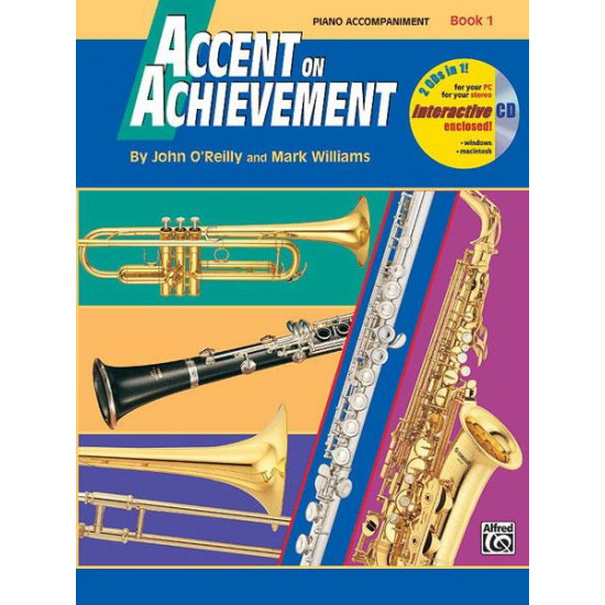 Accent On Achievement Bk 1 Piano Accompaniment BCD
