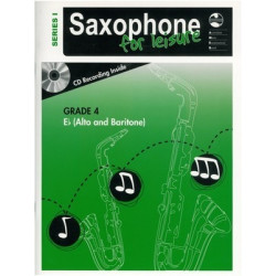 AMEB Saxophone Series 1 Grade 4 Eb (Alto and Baritone) Examination Book and CD