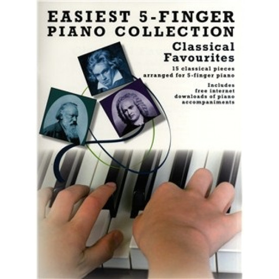 Easiest 5 Finger Piano Collection Classical Favourites