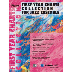 First Year Charts Collection for Jazz Ensemble Piano