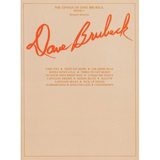 Genius of Dave Brubeck Book 1
