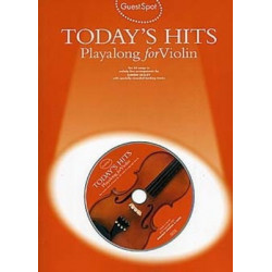 Guest Spot Today's Hits Playalong for violin with CD