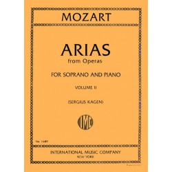 Mozart Arias from Operas Volume IV