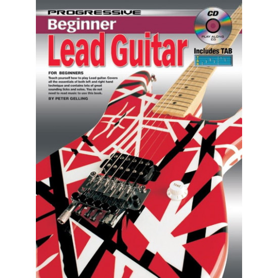 Progressive Beginner Lead Guitar Includes Tab and Playalong CD