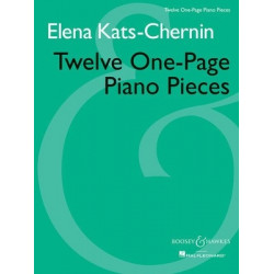 Twelve One-Page Piano Pieces