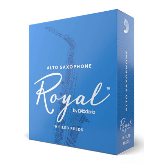 Rico Royal Reeds Alto Saxophone Box Size 2.5