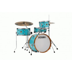 Tama LJK48H4 AQB ClubJAM 4pce Compact Drum Kit With Hardware Aqua Blue