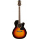 Takamine G50 Series NEX AC/EL Guitar with Cutaway in Brown Sunburst 