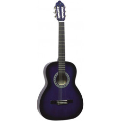 Valencia 4/4 Size Classical Guitar Purple Sunburst