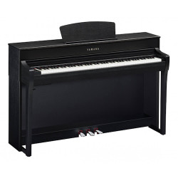 Yamaha Clavinova CLP725B Digital Piano With Bench Black 