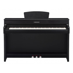 Yamaha Clavinova CLP725B Digital Piano With Bench Black 