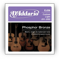 D'Addario EJ26 Phosphor Bronze Strings