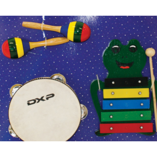 DXP Rhythm Percussion Outfit 3Pc Set