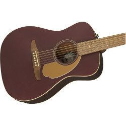 Fender Malibu California Player Series Acoustic Electric Burgundy Satin